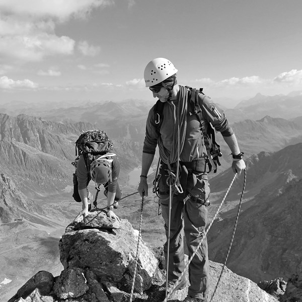 Leiten von Klettergruppen im Alpingelände
