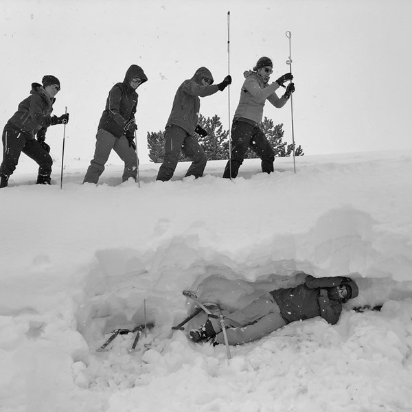 Szenario Lawinenunfall DAVAusbildungsprogramm 2024