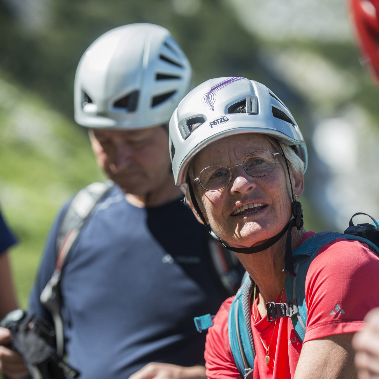 Mit Senioren im alpinen Gelände