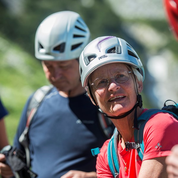 Mit Senioren im alpinen Gelände