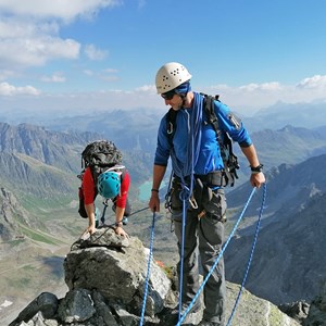 Leiten von Klettergruppen im Alpingelände